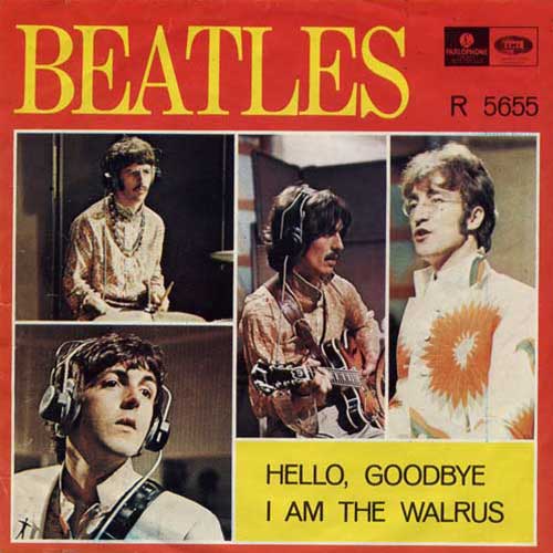Hello Goodbye / I Am The Walrus (Sweden)
