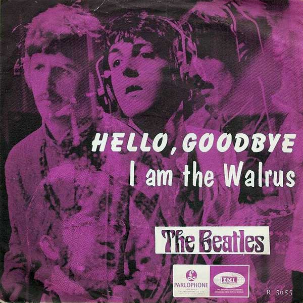 Hello Goodbye / I Am The Walrus (Norway)