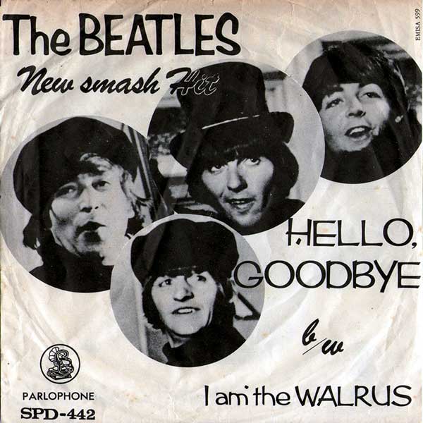 Hello Goodbye / I Am The Walrus (South Africa)