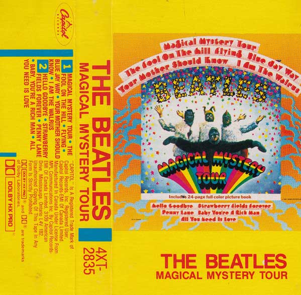 Magical Mystery Tour, cassette edition