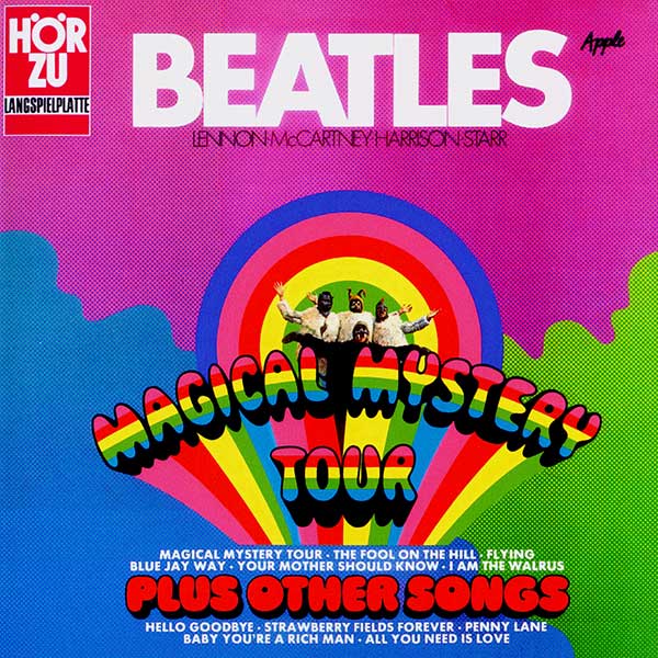 Magical Mystery Tour Plus Other Songs (Germany, 1971, First version Hörzu cover cover)