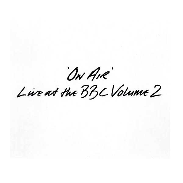 On Air: Live At The BBC Volume 2, 14 track sampler, front cover