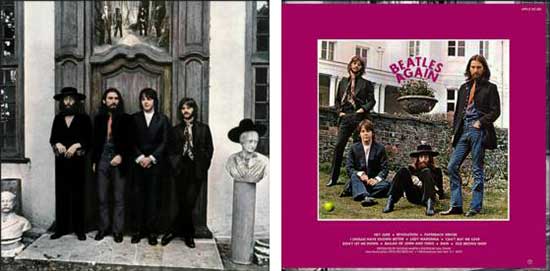 Beatles Again unused cover concept