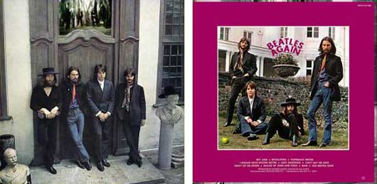 Beatles Again unused cover concept