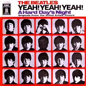 Yeah! Yeah! Yeah! A Hard Day's Night (Germany, 1964), front cover