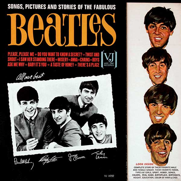 Songs, Pictures And Stories Of The Fabulous Beatles (United States, 1964)